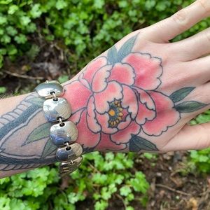 Sterling Silver Modern Link Bracelet